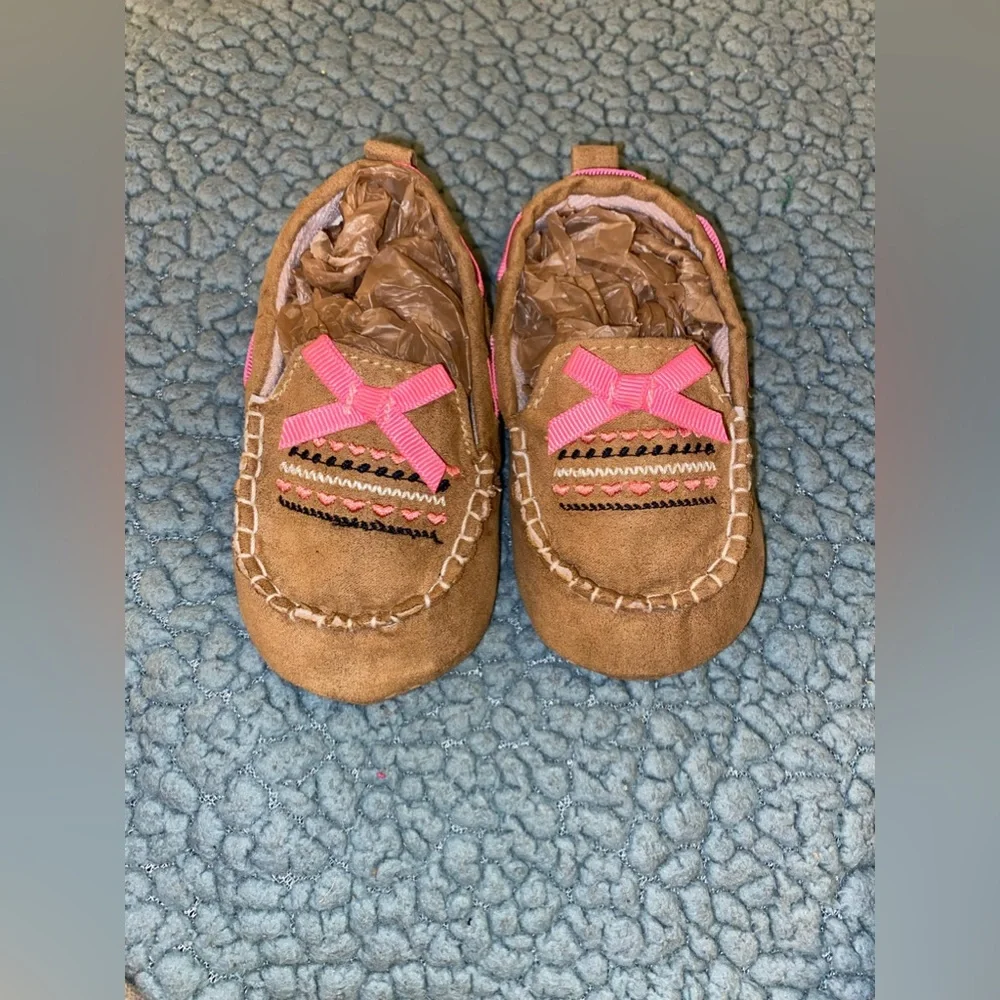 Weixinbury toddler girls slip on  loafers/moccasins